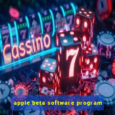 apple beta software program